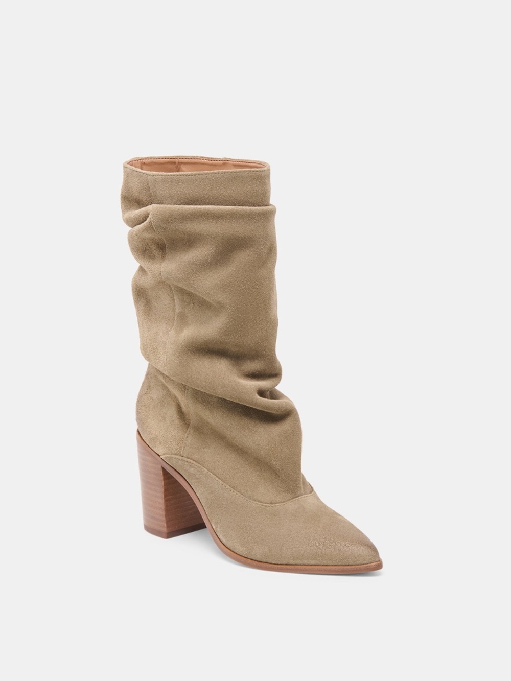 Dolce Vita Talina Slouch Boots in Olive